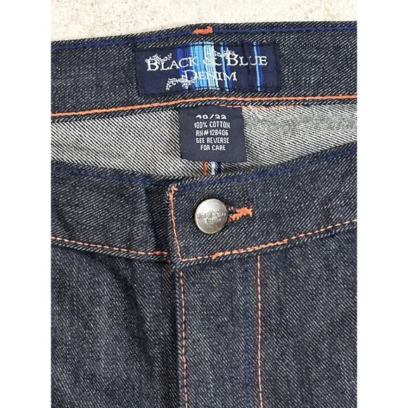 Black & Blue Denim jeans Men’s Straight 40x32 Relaxed - Picture 4 of 4